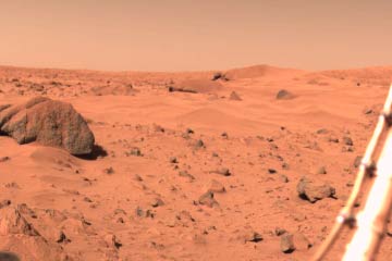 Die Oberfläche des Mars
