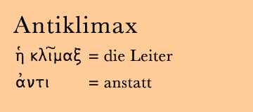 Antiklimax